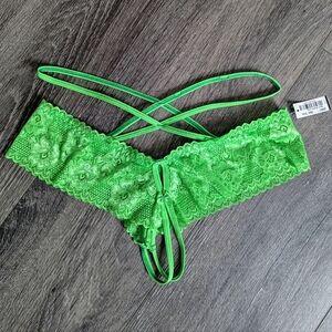 Green Lace Panties